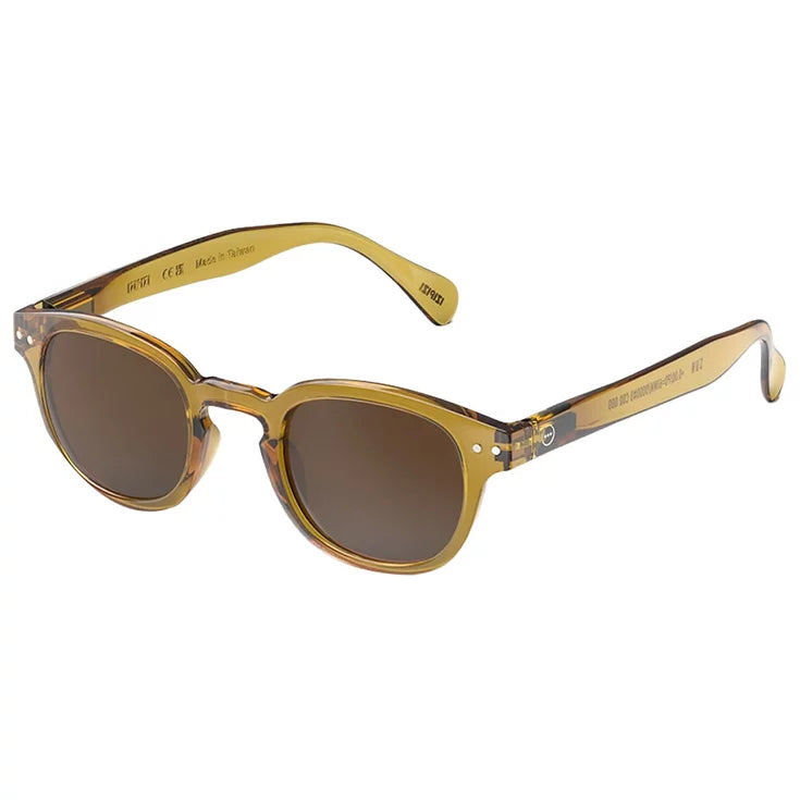 Izipizi #C Golden Green Adults Sunglasses