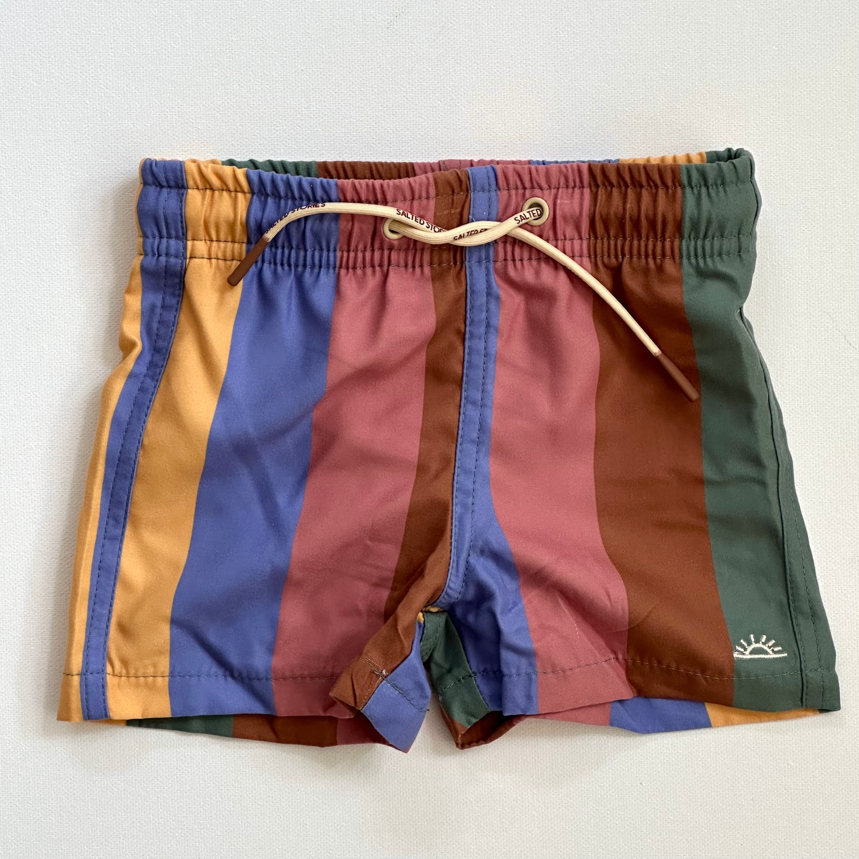 Stripe Swim Shorts