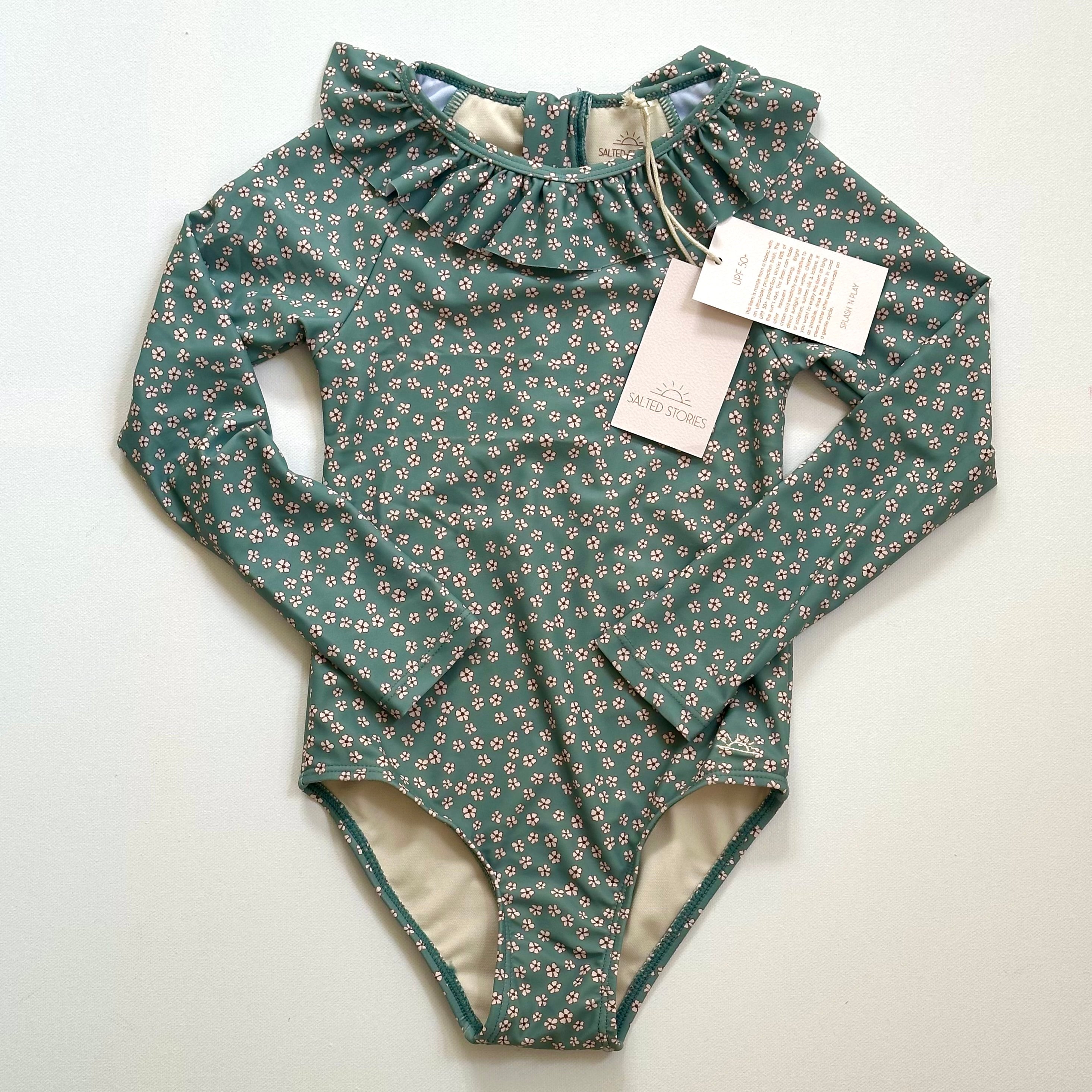 Daisy Long-sleeve Swimsuit