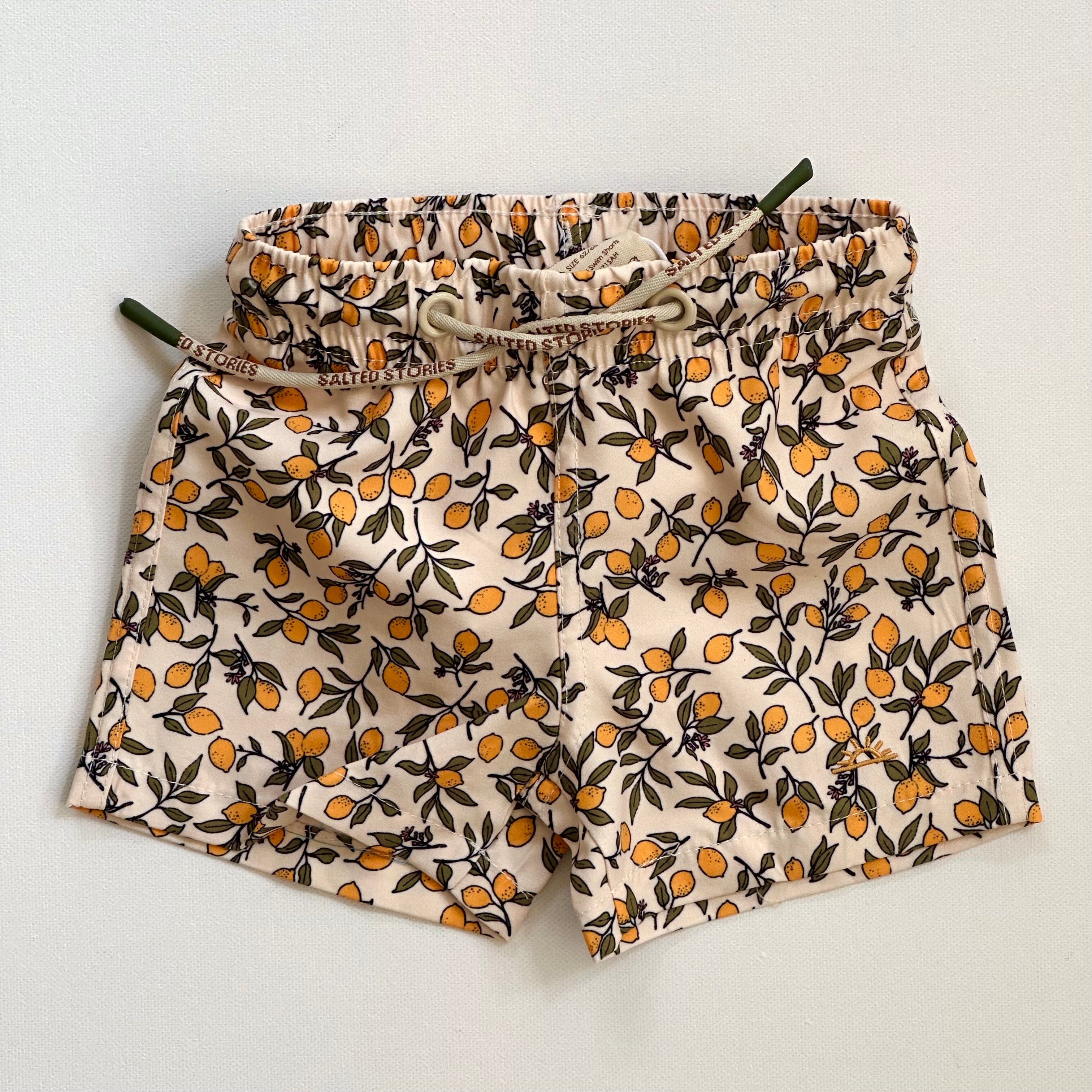 Lemon Swim Shorts
