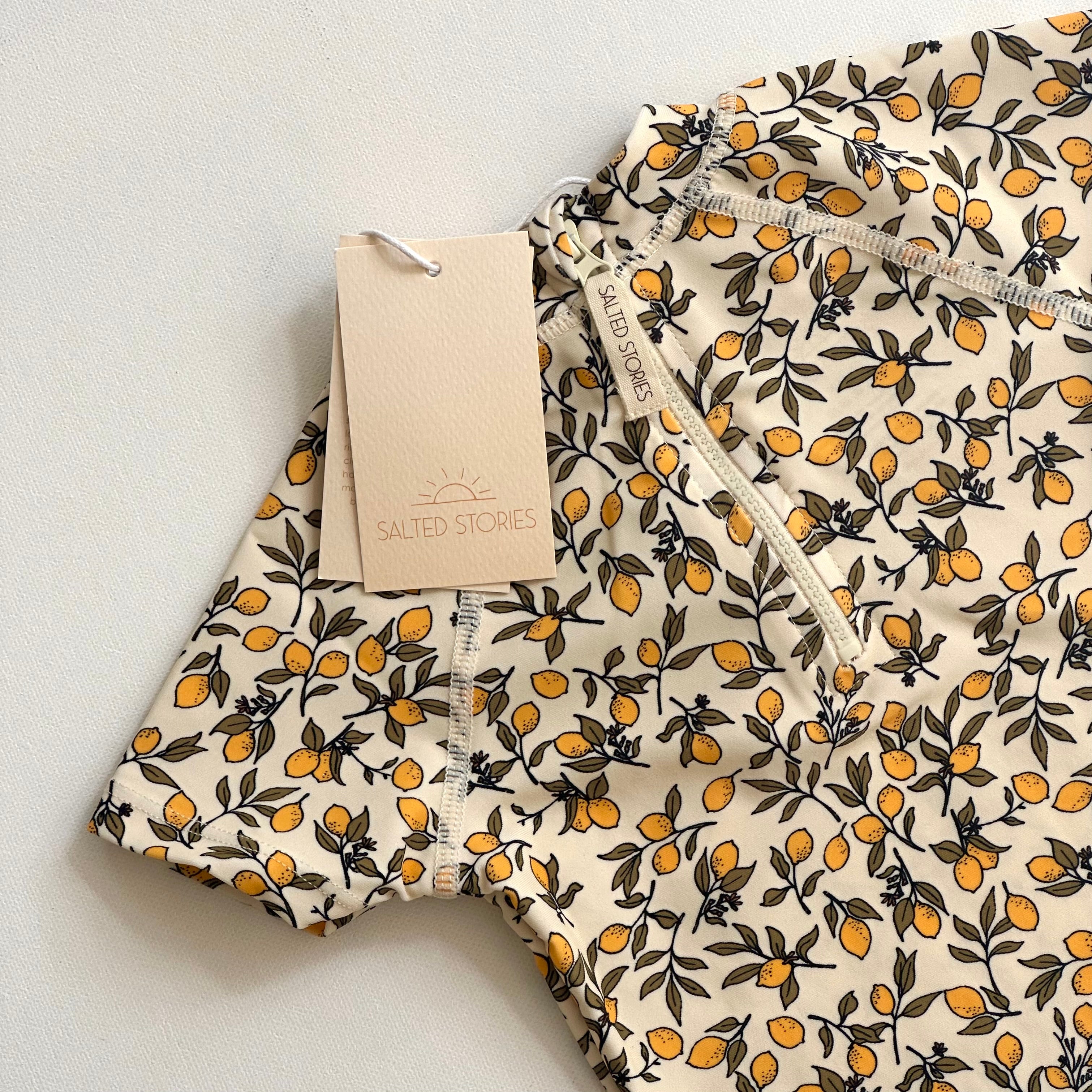 Lemon Swim Shorts