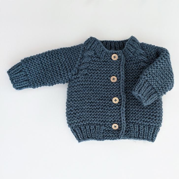 Slate Blue Cardigan