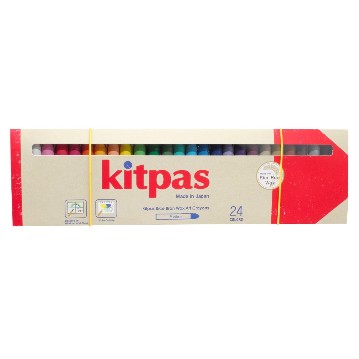 Kitpas Crayons 24 Pack