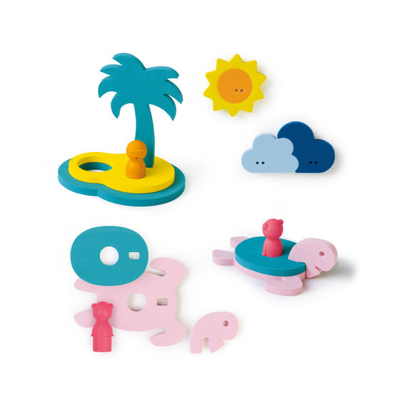 Quut Treasure Island Bath Toys